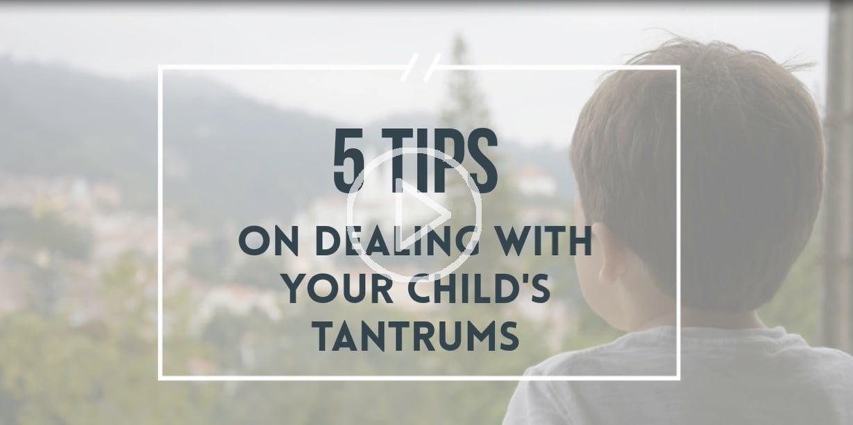 How Do You Deal With Your Child's Tantrums?